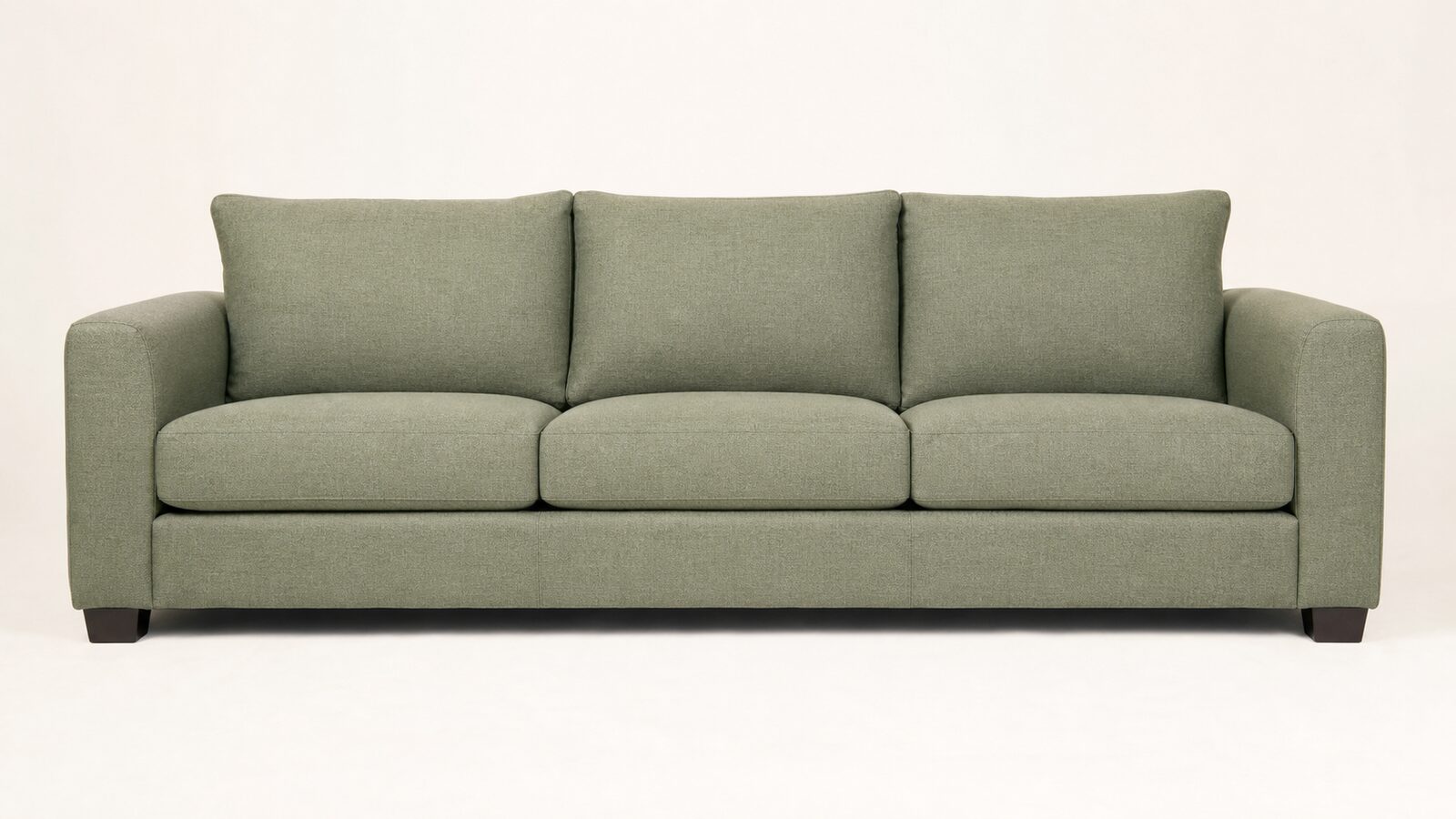 Morrow Modular Sofa in sage fabric