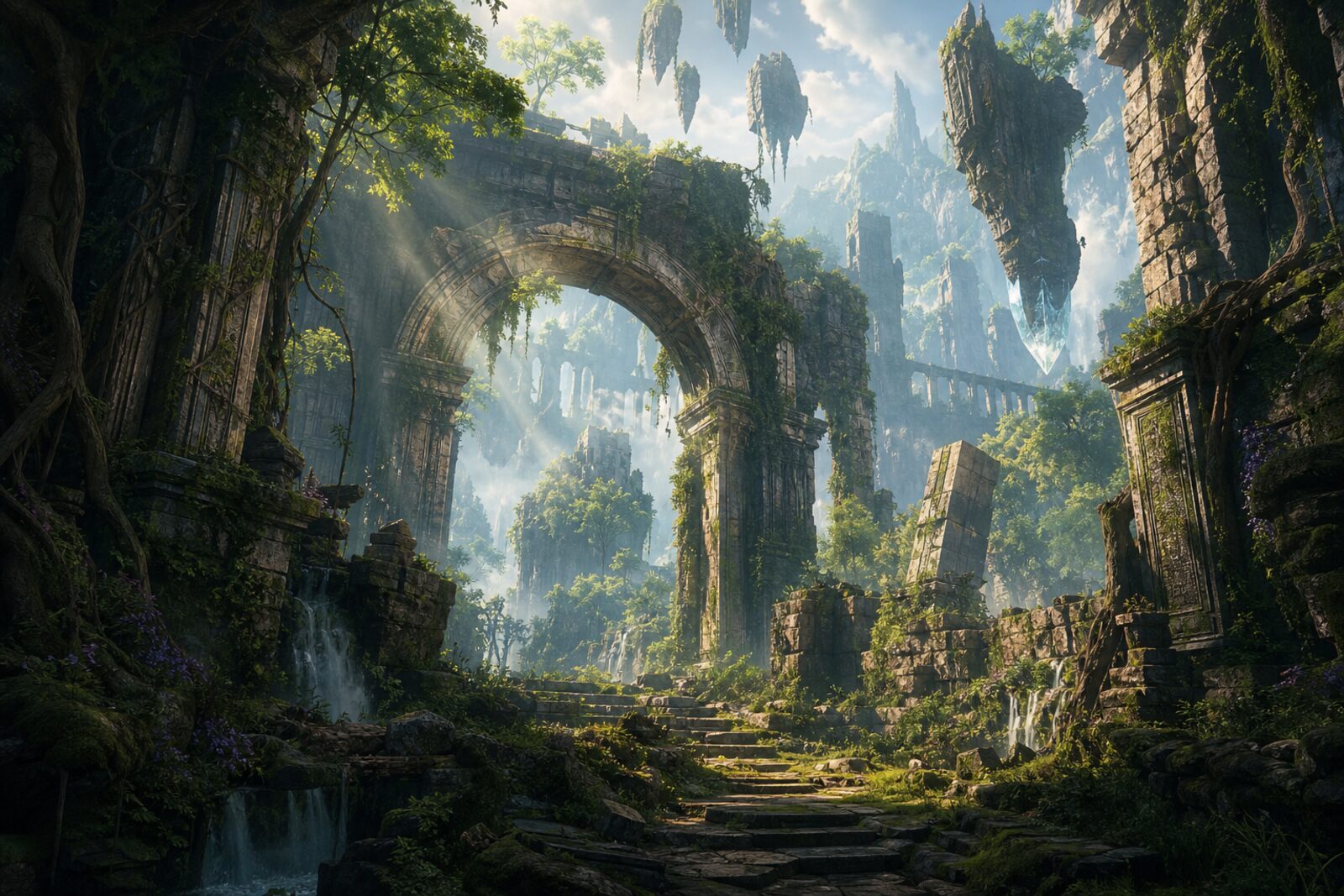 Glassfall Basin environment